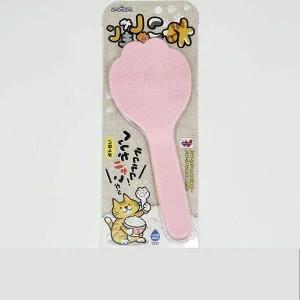 야옹이 더블엠보싱 주걱 핑크 귀여운주방용품