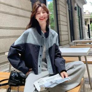 패션라인 BL10358_어울자켓/배색자켓/데일리룩/스트릿룩