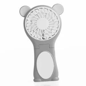 손선풍기 휴대용 USB 미니충전선풍기 핸디 폴딩 거울