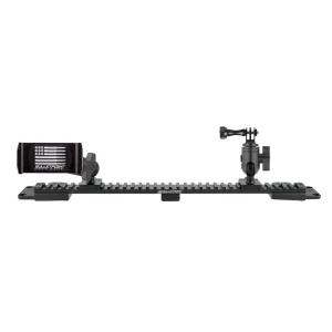 311278 Bulletpoint Mounting Solutions 금속 피카티니 스타일 레일 장치 마운트, 범용 휴대폰 홀더 + 액션