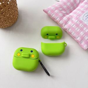 3D 귀여운 재미 있은 다마고치 큰 입 항아리 이어폰 액세서리 케이스 보호 슬리브 커버 Galaxy Buds3