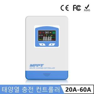 MPPT 태양열 충전기 컨트롤러 40A 30A 20A 12V 24V 태양 전지 패널 레귤레이터 LCD 디스플레이 다양한 부하