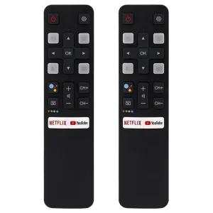 RIVIERA Replacement Voice Remote for TCL Google TV with Google Assistant Voice Command Compatible wi