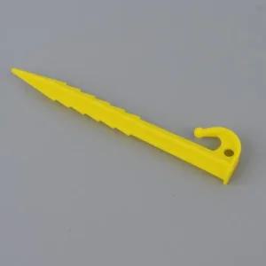 야외 가벼운 캠핑 플라스틱 휴대형 고정 못 1p (46iMe)