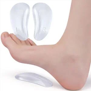 간편한 투명 아치 패드 구두용 발보호 관리 발패드 발이편안한