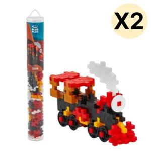 맥포머스 십자블록 교구 완구 튜브형 기차 100p X 2p
