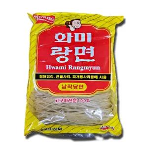 화미랑면 [유통기한 25.11.1] 납작당면 2.5kg