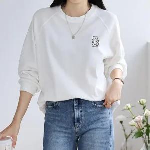 빅사이즈 509 구미베어라운드맨투맨 DSMV259