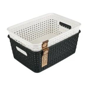 마이 스타일 직사각 바스켓-Y3호  약26.5x20xH10.5cm) 다용도바스켓 다용도바구니