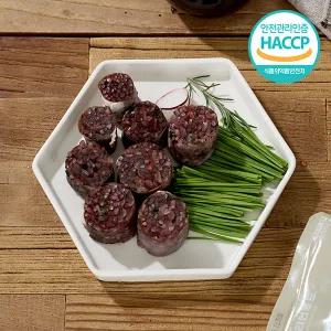 슬라이스 순대 캠핑 간편조리 피순대 165g x 6인분