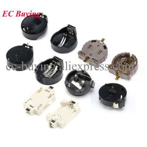 50Pcs/2pcs 고 CR2450 CR2025 CR1220 SMD DIP 버튼 코인 셀 배터리 소켓 홀더 케이스 보관함 정리함