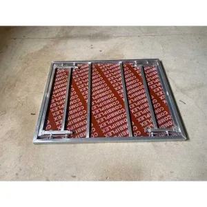 간이무대 스테이지 넓은 이벤트 결혼식 테이블 발판 1.28x1m 고정 높이