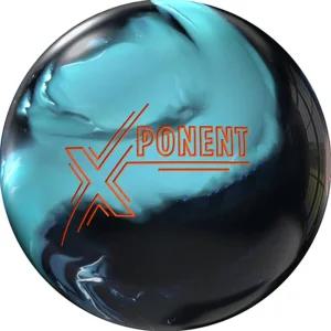Bowlerstore Products 900 Global 사전 드릴 Xponent 펄 볼링공 - 스카이 블루/블랙 5.4kg(12파운드) 71384