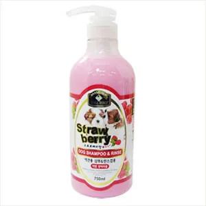 [콩심팥심]D18 뉴벨버드 스트로베리 샴푸린스 (퍼피용)750ml 강아지린스 강아지샴푸린스 샴푸 향기좋은