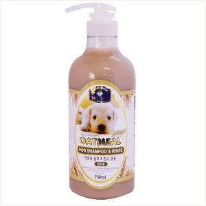 [콩심팥심]D18 뉴벨버드 오트밀 샴푸린스 750ml 강아지린스 강아지샴푸린스 샴푸 향기좋은