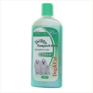[콩심팥심]D18 도기프랜드 샴푸 린스400ml (백모용) 강아지린스 강아지샴푸린스 샴푸 향기좋은