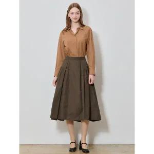 [쉬즈미스]프린세스 셔링 A라인 스커트 택가격 228000원 _P406100040
