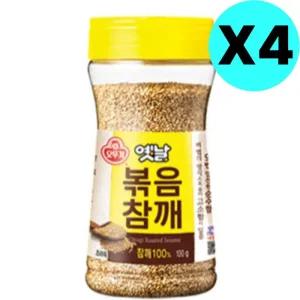 오뚜기 옛날 볶음 참깨 100g X4개 고소한 고명 깨소금