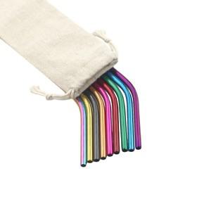 10Pcs 재사용 가능한 보관 가방 번들 포켓 밀짚 벨벳 마시는 컨테이너 Drawstring 파우치 정리함