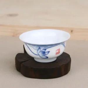 고전 도자기 녹차잔 1개 생강차 고급 도자기찻잔 생강차잔