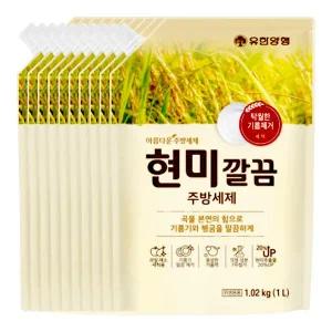 유한양행 현미 깔끔 주방세제 1.02kg X 10개