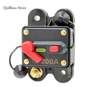 자동차 12-48VDC 50A 60A 80A 100A 트럭 오디오 재설정 가능 퓨즈 회로 차단기 (전원 보호 기능 포함)