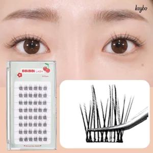 키보 삐삐래쉬 노글루 셀프속눈썹 글램 믹스7-12mm