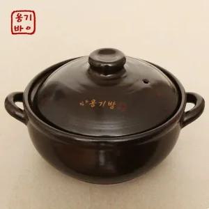 황토 옹기방 내열냄비 대 옹기냄비 세라믹냄비 뚝배기 찌개냄비 도자기냄비