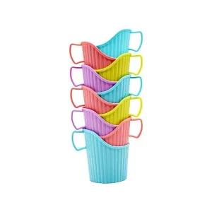 [셀러에이드]10개입 손잡이컵 컵세트 종이컵홀더 홀더세트 홀더컵세트