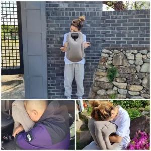 고품질 여행용 앞좌석 수면 목쿠션 기내용 목베개 여행 (WFK0GQH)