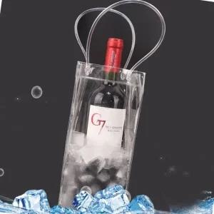 와인 얼음통 양주백 튼튼한소재 음료 보관주머니 시원한 음료용 11X25cm (WFK1B4Y)