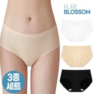 스벅 쿠폰 증정 [퓨어블라썸][3종세트] 경량 메쉬 누디 팬티 빅사이즈 빅사이즈