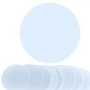 뱃지 속지 -5.8cm 100장 무지 투명 그리기뱃지 만들기 원형종이 커팅지