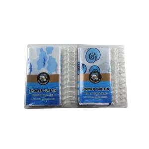 MAGICCLEAN 욕실 커텐 꽃무늬