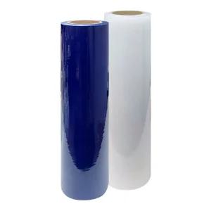 BLEX 보호테이프 투명 청색 500mm x 150M스트레칭필름 포장 래핑 포장랩 파렛 빠렛 공업용 용품 포장재 래