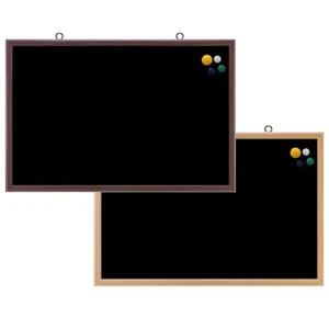 토탈 신우드 자석Black보드 자석형 500x700칠판 블랙 게시 업소 메뉴 네온 보드