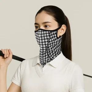 (MASK SR1-HOUND CHECK) 하운드 체크 K-매쉬 마스크넥워머 자전거 스포츠 목마스크 야외용 자전거용 라이딩