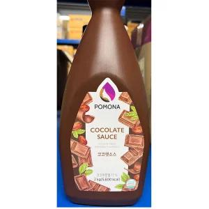 포모나 초콜릿 소스 음료용 2Kg초코시럽 쵸코 렛시럽 코렛 초콜 초코 소소 맛시럽