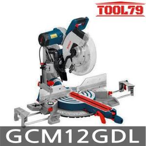 보쉬 GCM12GDL 슬라이드 각도절단기 유선 1800W 305mm 목재용 톱날 포함 듀얼레이저