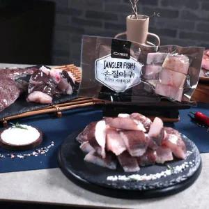 국내산 손질아귀 400g×8팩+소스 8팩