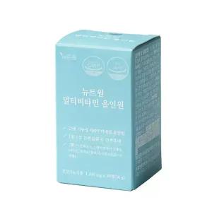 뉴트원 멀티비타민 올인원 종합 비타민 미네랄 영양제 30정