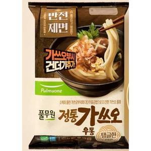풀무원 정통가쓰오우동 471.6g (2인) 비상식량 혼밥 간편식 쉬운요리 밀키트