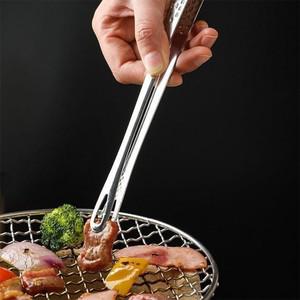 튼튼한 조리기구 뷔페 바베큐 집게 스틸 주방 요리용 캠핑용 오븐 고기 반찬