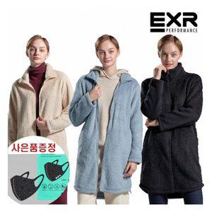 (사은품증정)_EXR 여성 쉐르파 후리스 롱 자켓 3종 택1