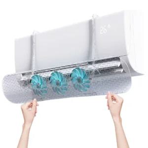에어컨 바람확장 바람순환 에어 바람 무풍 실링팬 멀티팬 여름 겨울 공기 히터 온풍기 벽걸이