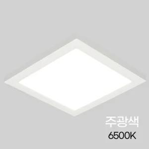 사각 LED 직부등 엣지 10인치 20W 주광 in-438553/욕실/등기구/베란다/욕실/화장실/LED등/원형/현관/복도