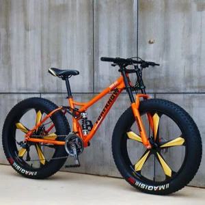 산악 바퀴큰 자전거 팻바이크 광폭 타이어 오프로드 바이크 출퇴근 26인치 MTB