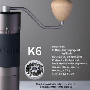 킨그라인더 k6 kingrinder coffee 수동 커피 소닉s7 수동커피머신 K4/K6 연마기 420 Baja Tahan Karat 38mm