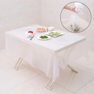 일회용 테이블 비닐 10P/1회용테이블커버/캠핑용일회식탁/일회용식탁보/일회용식탁비닐/일회용테이블보