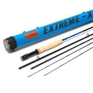 팁 섹션이 추가된 Maxcatch Extreme-X 플라이 낚싯대, 빠른 액션, 운반 튜브 포함